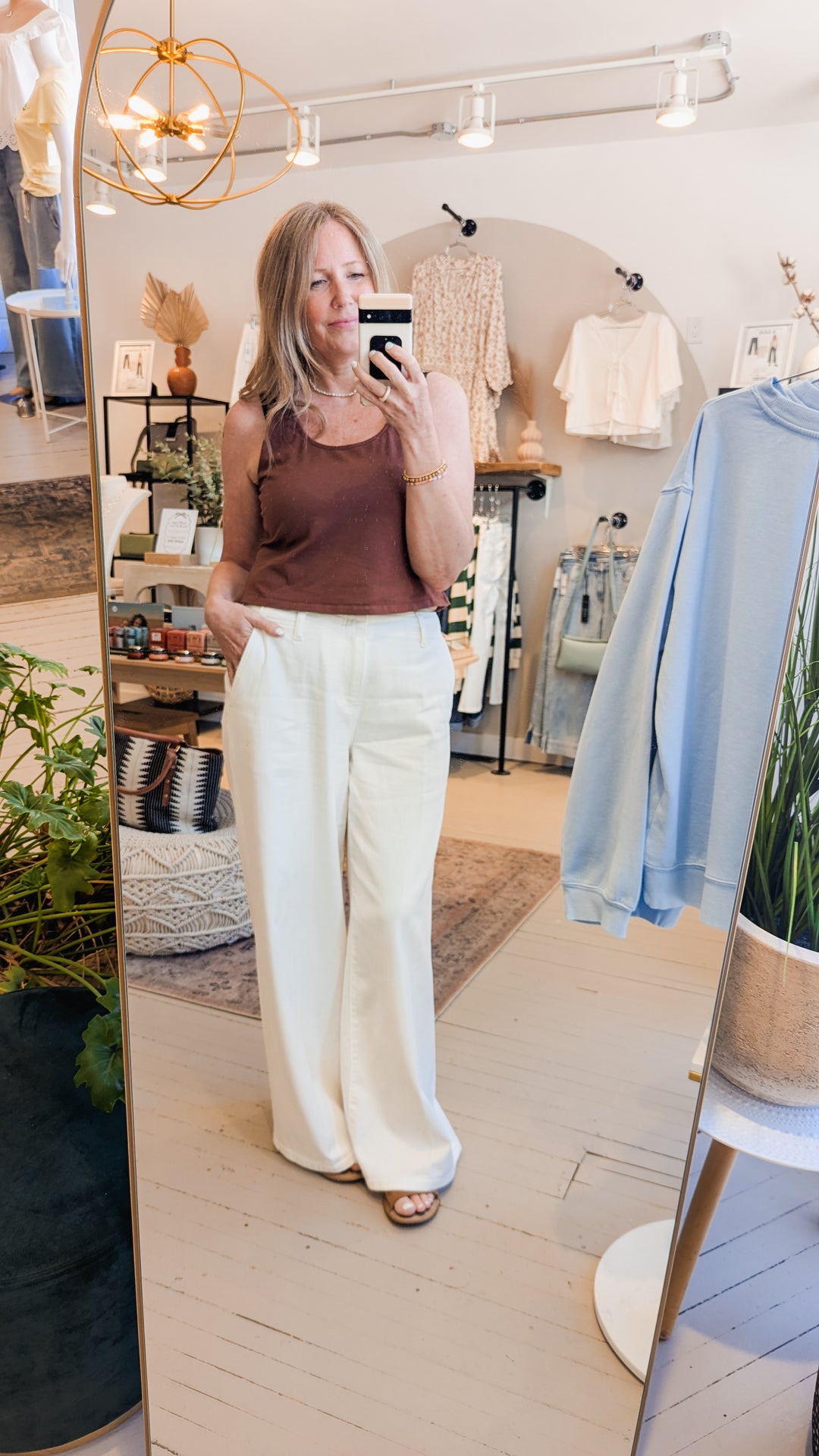 Weekender White Wide Leg | Liverpool