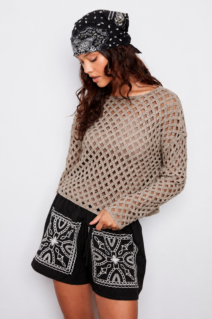Jensyn Open Knit Top | RD Style