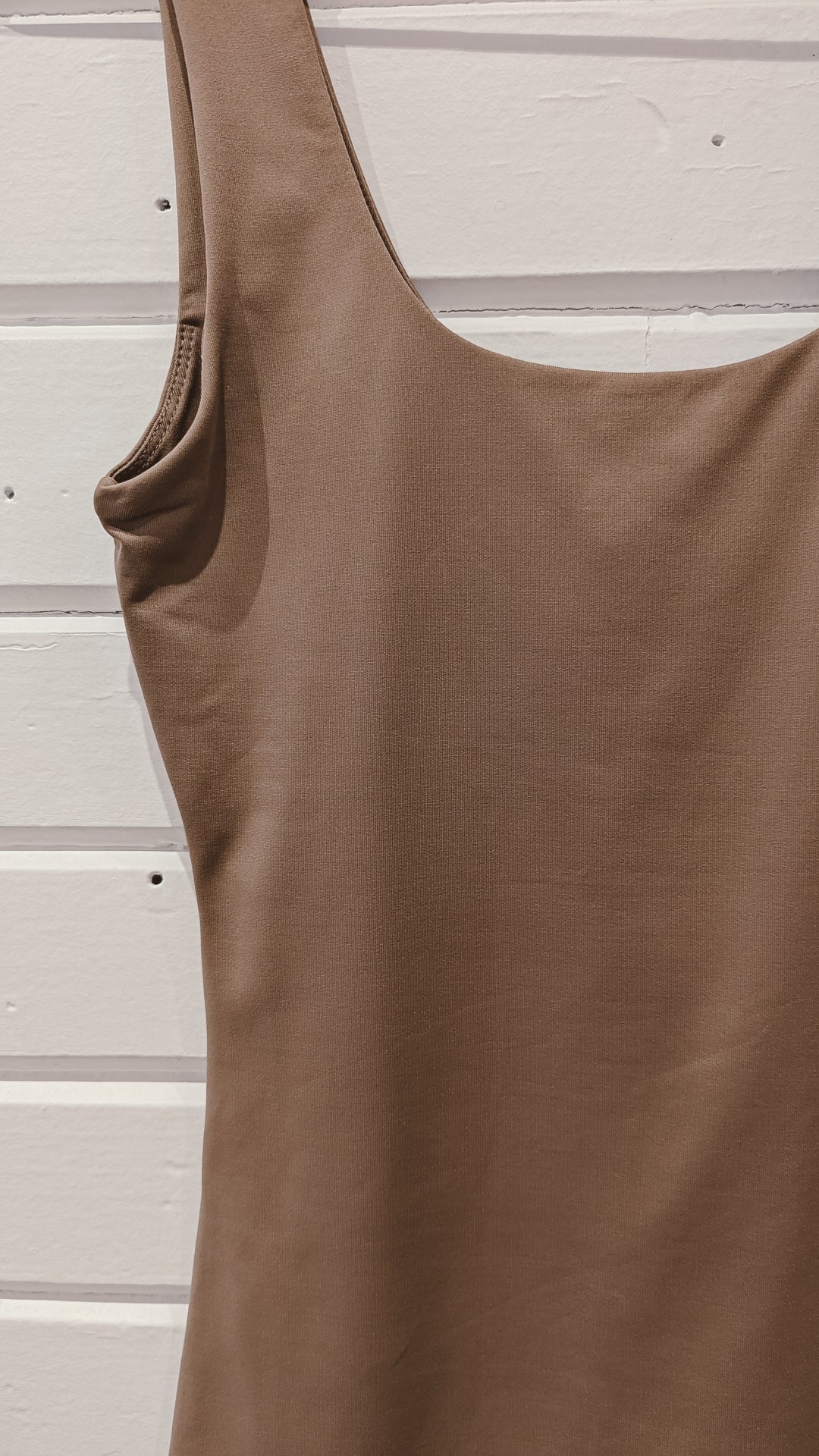 Débardeur Tanith Second Skin – Argile Taupe | RD STYLE