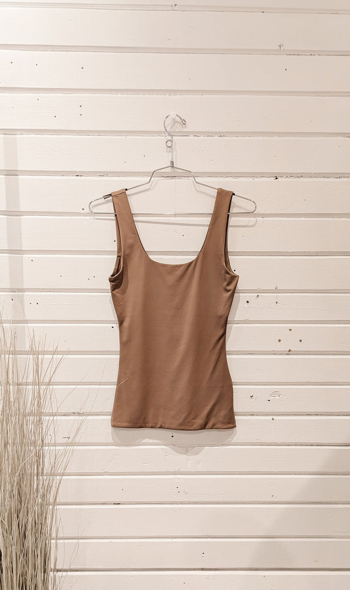 Débardeur Tanith Second Skin – Argile Taupe | RD STYLE
