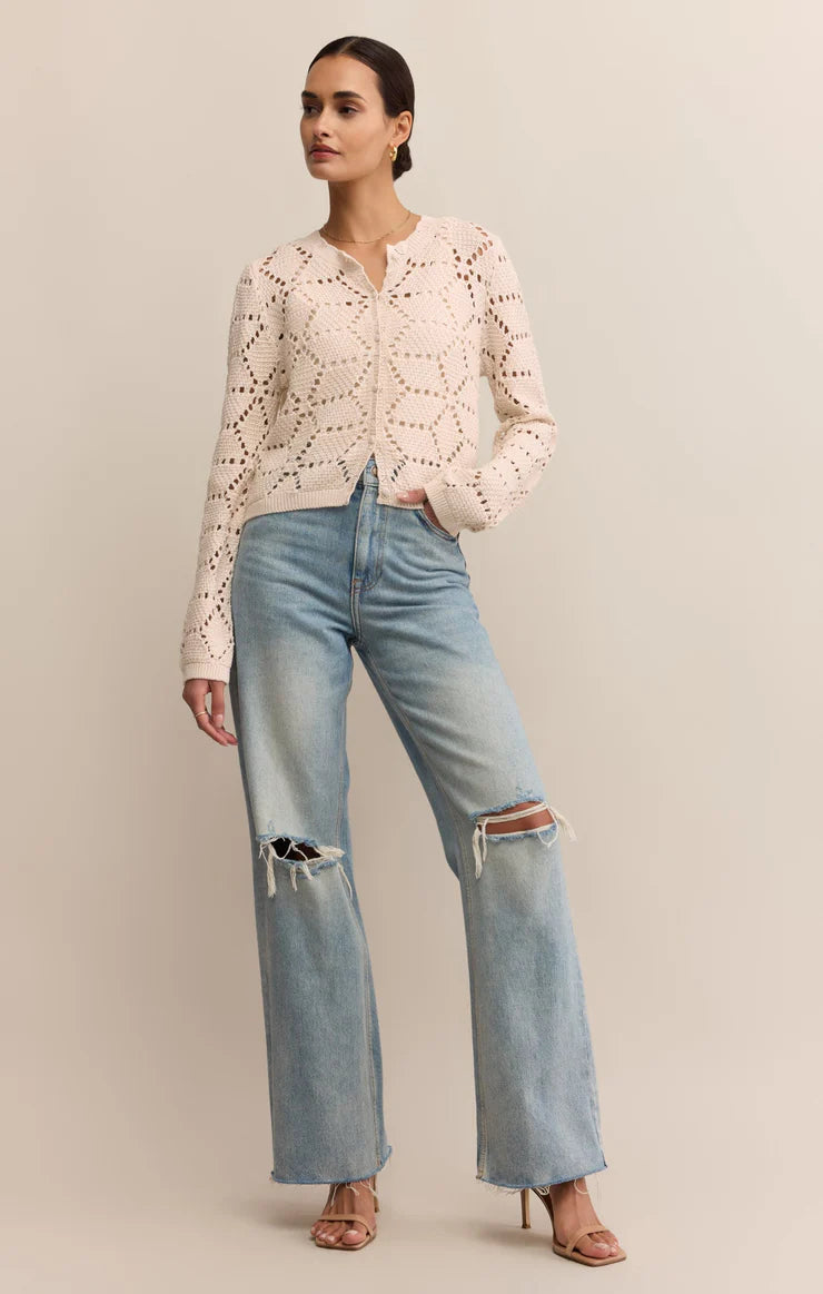 Rosalyn Diamond Sweater Cardigan | Z Supply - Clearance