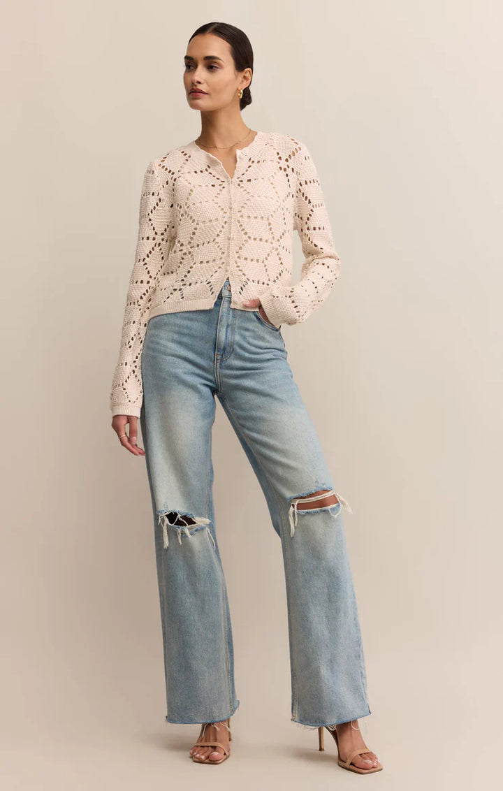Rosalyn Diamond Sweater Cardigan | Z Supply - Clearance