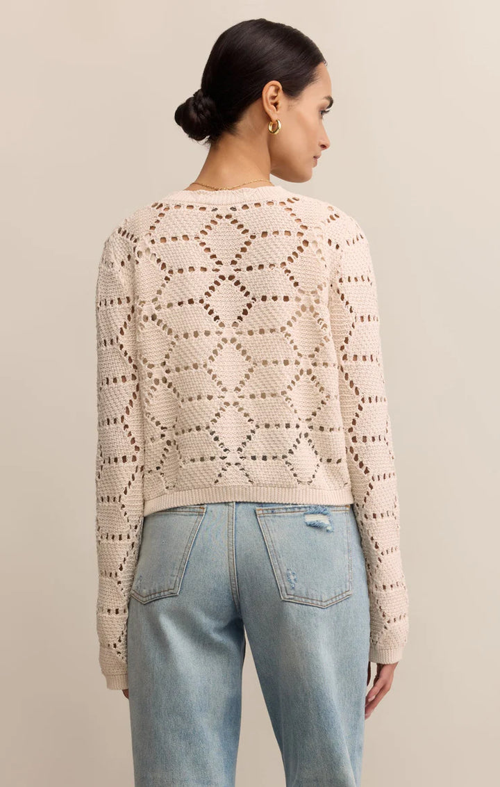 Rosalyn Diamond Sweater Cardigan | Z Supply - Clearance
