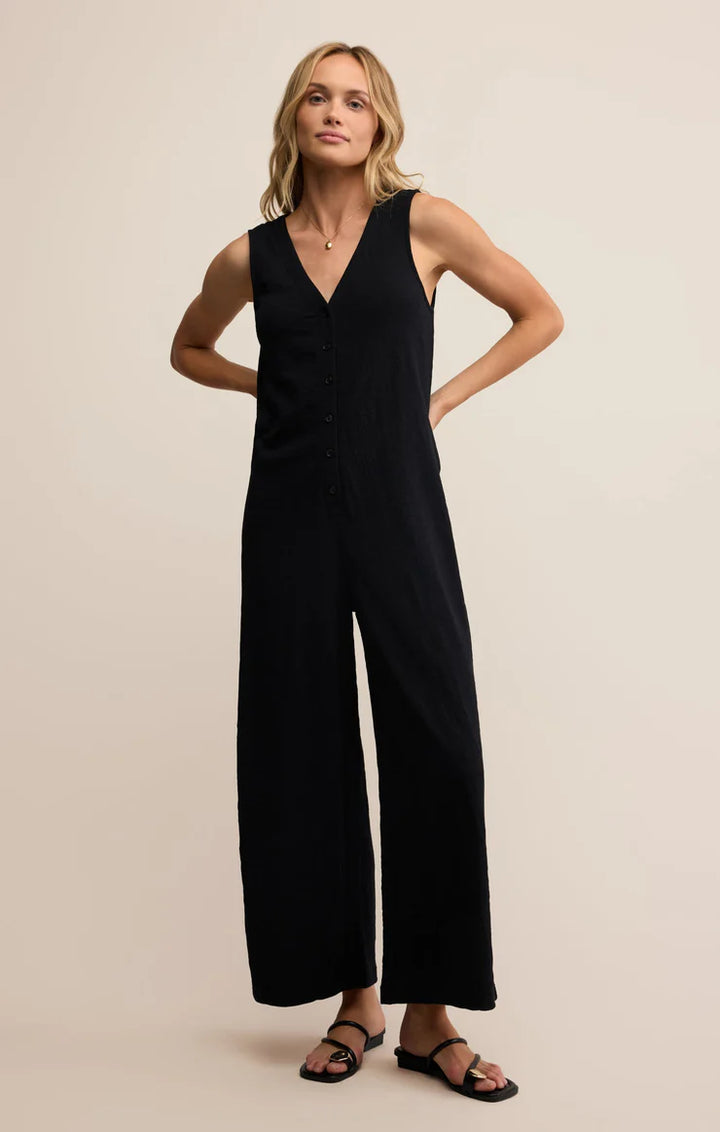 Solace Textured Slub Jumpsuit | Z Supply - Clearance