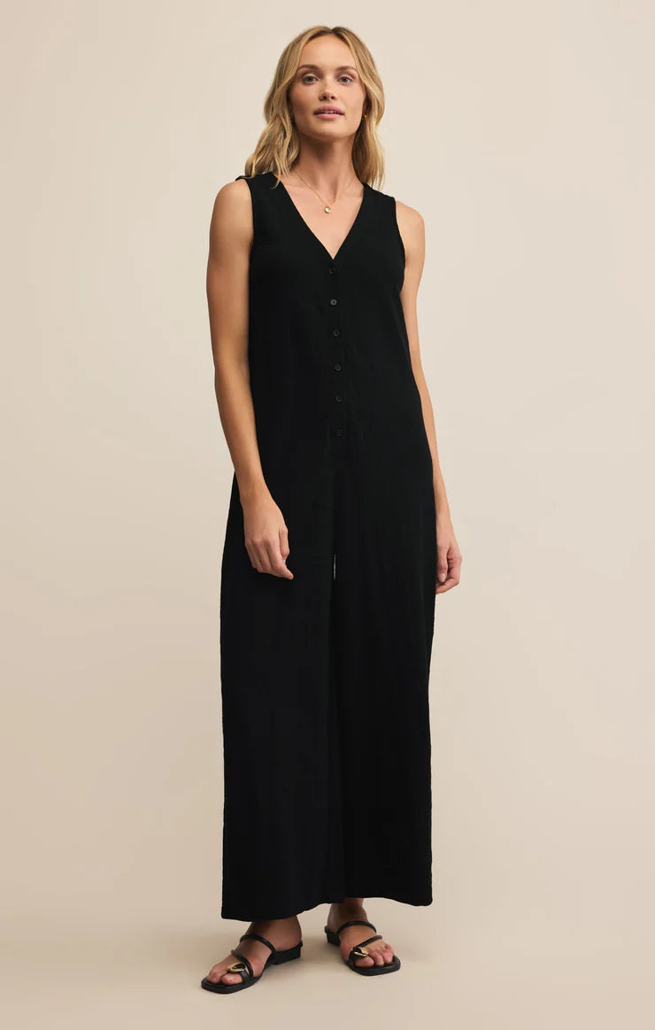 Solace Textured Slub Jumpsuit | Z Supply - Clearance