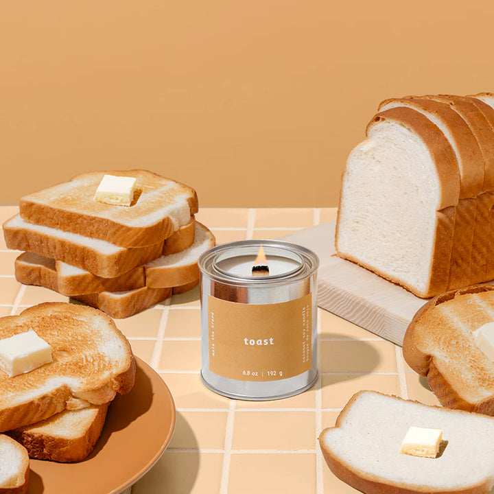 Toast Candle - Butter + Cinnamon + Vanilla | Mala The Brand