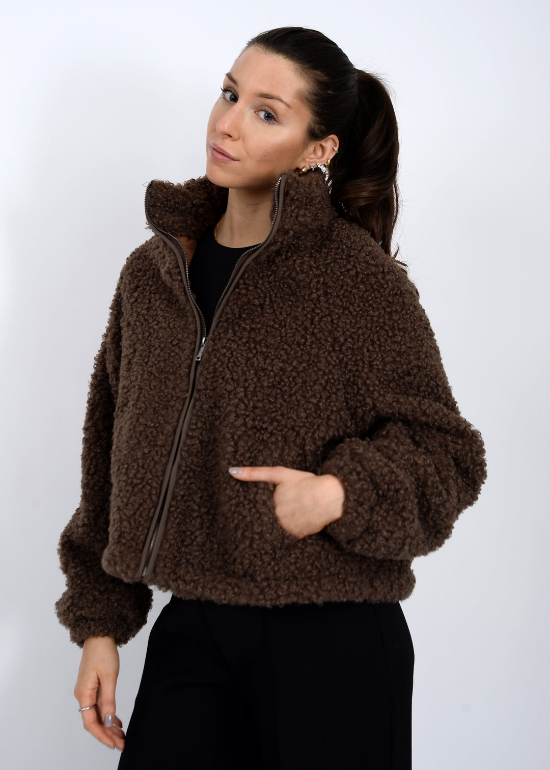 Janna Sherpa Jacket | RD STYLE