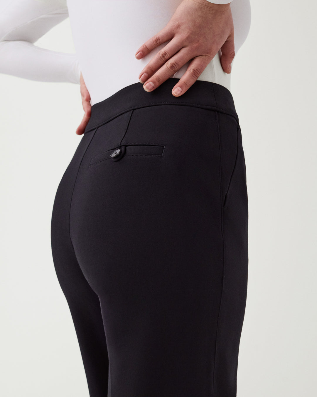 The Perfect Pant Wide Leg - Black | Spanx
