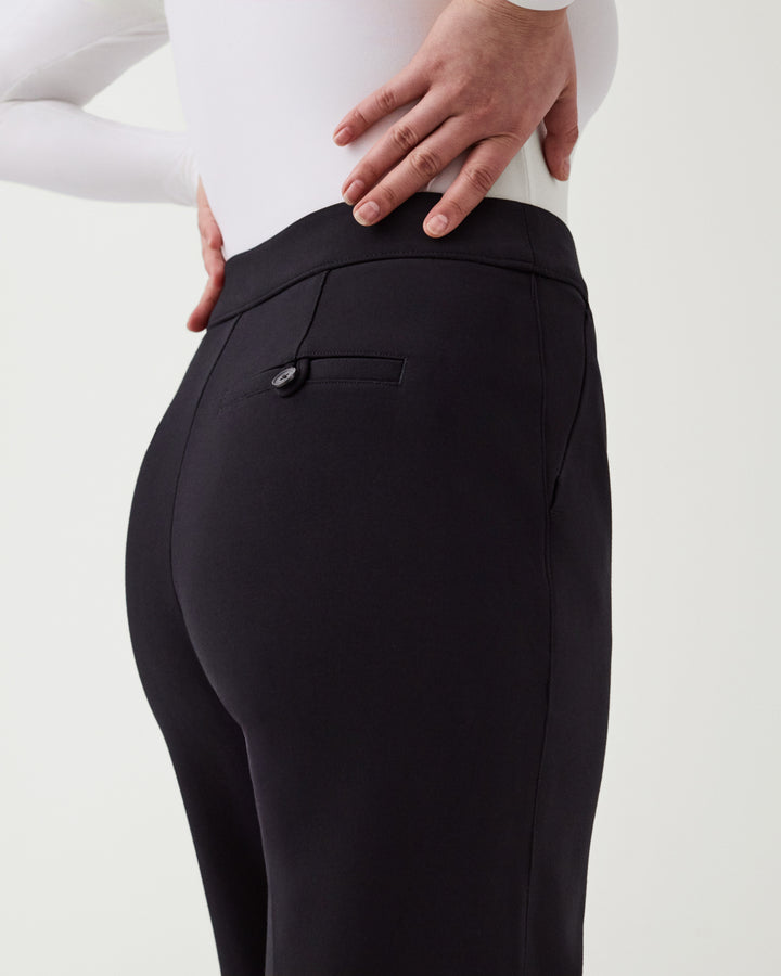 Le pantalon parfait à jambe large - Noir | spanx