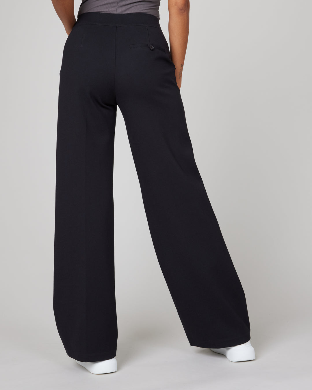 Spanx The Perfect Pant Wide Leg Classic Black – Mapel Boutique