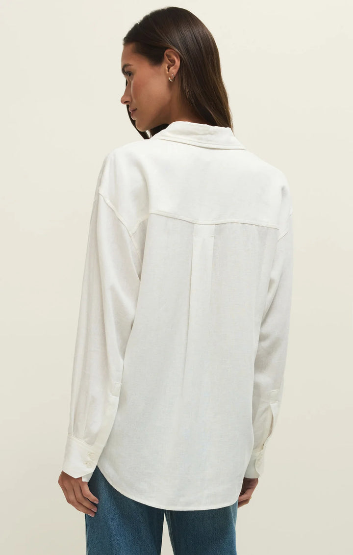 Alfie White Button Up Shirt | Z Supply