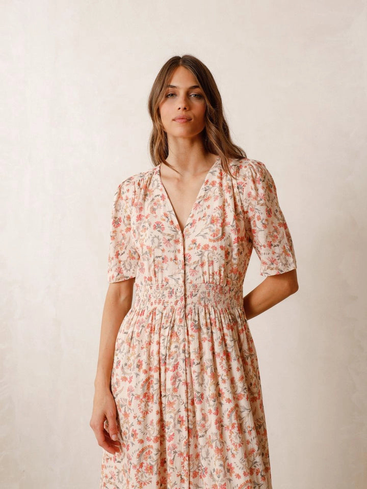 Robe Florale Luise | Indi et froid