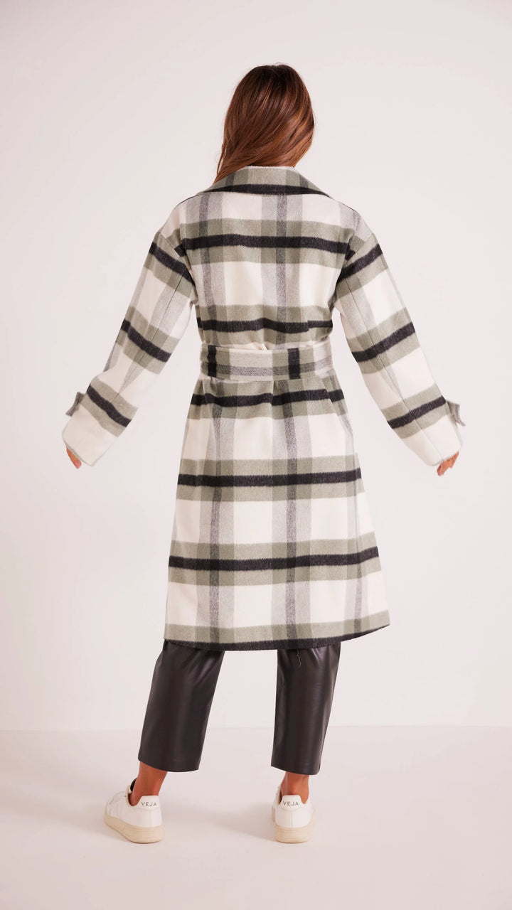 Manteau à carreaux Watson | Minkpink