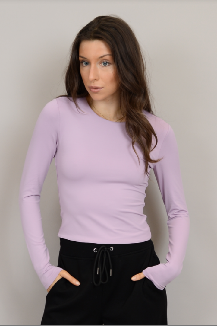 Roxy L/S Crewneck - Dusty Mauve | RD Style