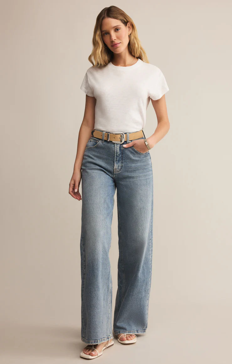 Modern Slub Tee - White | Z Supply