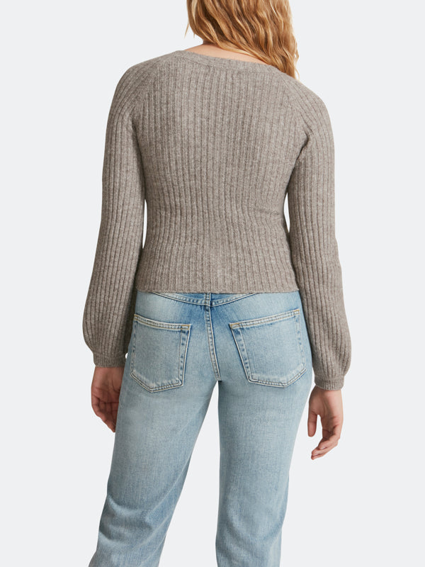 Make It Short Sweater - Grey | BB Dakota - Clearance