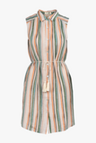 Sleeveless Striped Dress | The Korner - Clearance