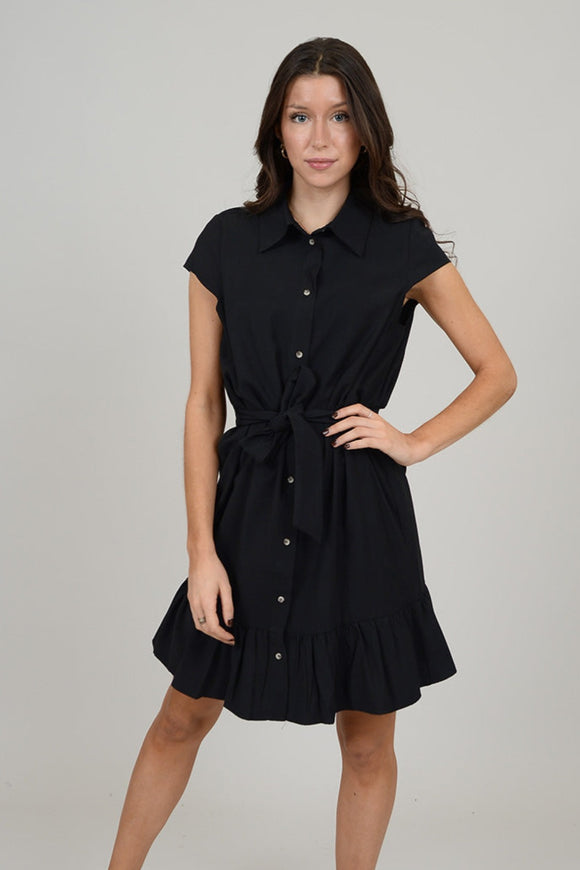 Ruffina Dress - Black | RD Style - Clearance
