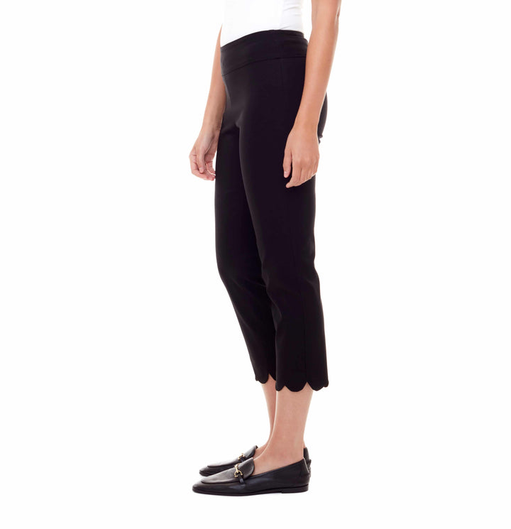 Cropped Scalloped Edge Pant | Up! - Clearance
