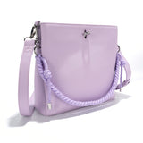 Braid & Lock 'Milli' Shoulder Bag - Lilac | Colab
