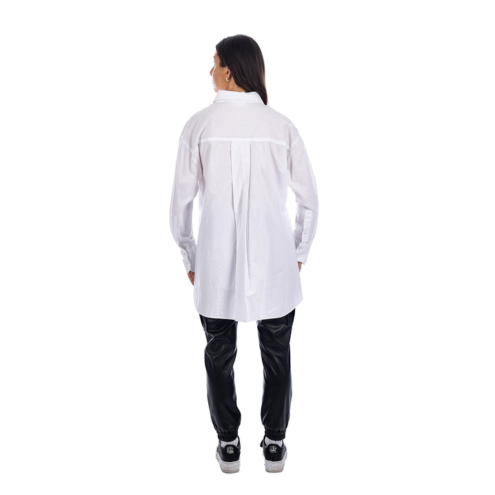 Addison Poplin Oversize Shirt - Dune | RD Style - Clearance