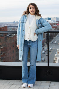 Long Denim Jacket | RD Style - Clearance