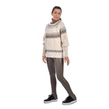 Melinda Fair Isle Sweater - Cream | RD Style - Clearance