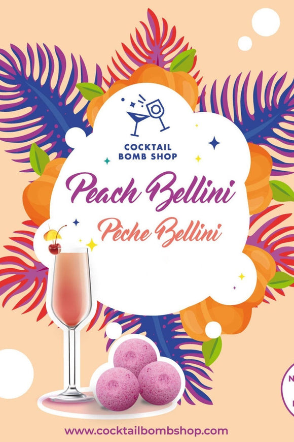 Cocktail Bomb - Pêche Bellini 