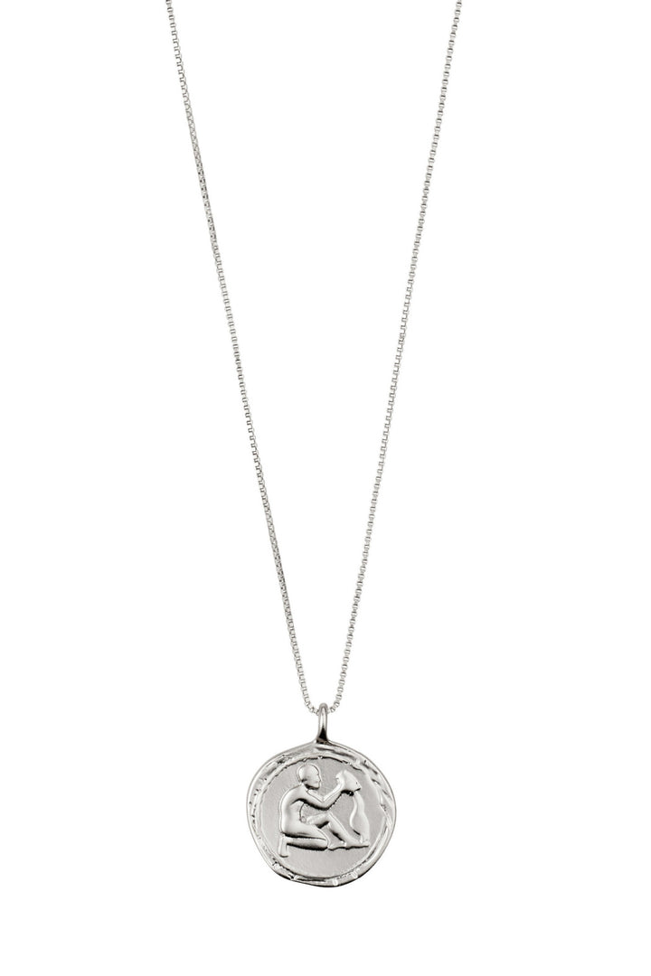 Horoscope Necklace Aquarius - Silver | Pilgrim