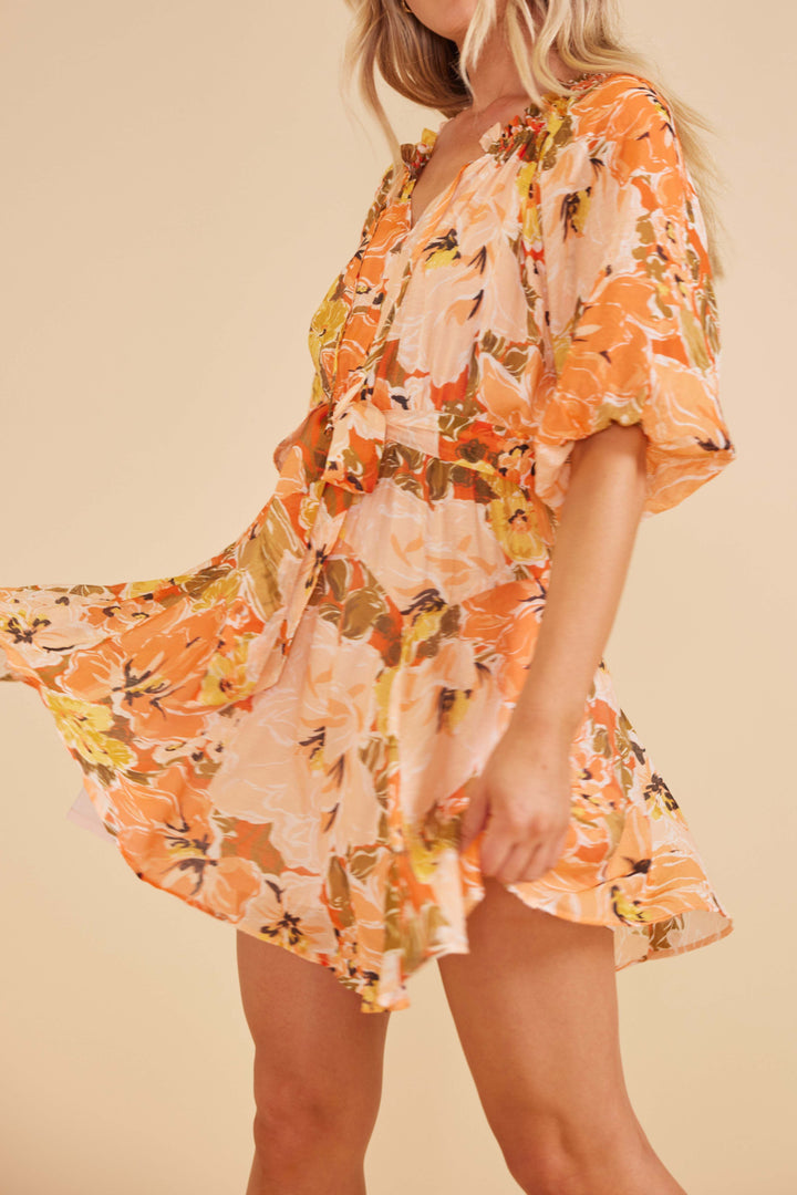 Mini-robe Tahlia - Florale | Minkpink - Liquidation