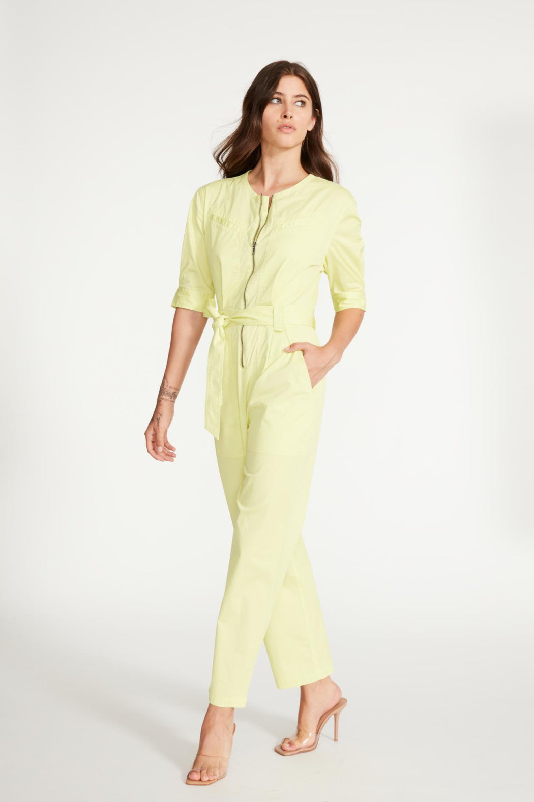Flying Private Jumpsuit - Sunny Lime | BB Dakota by Steve Madden - Clearance