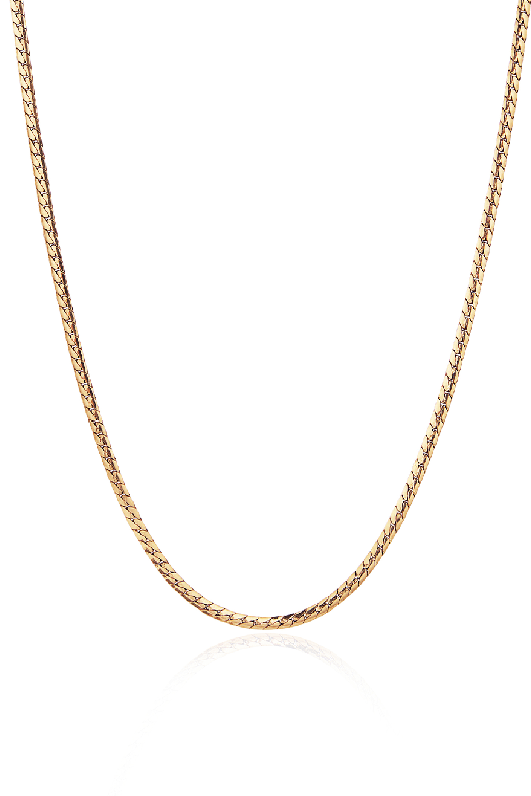 Priya Snake Chain Necklace - Gold | Jenny Bird