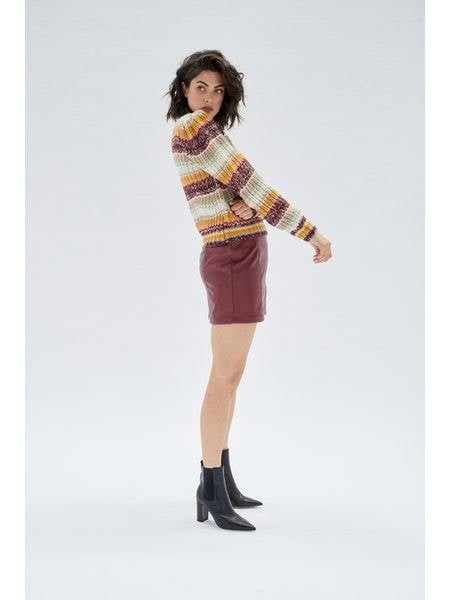 Khalida Stripe Sweater | Minkpink - Clearance