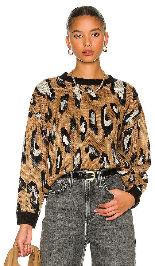 Latifah Intarsia Sweater | Minkpink - Clearance