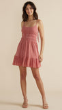 Anne Tie Dress - Dusty Pink | Minkpink