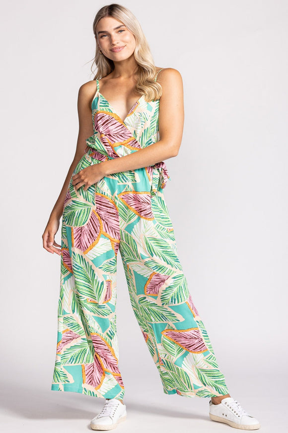 Neda Jumpsuit - Pink | Pink Martini - Clearance