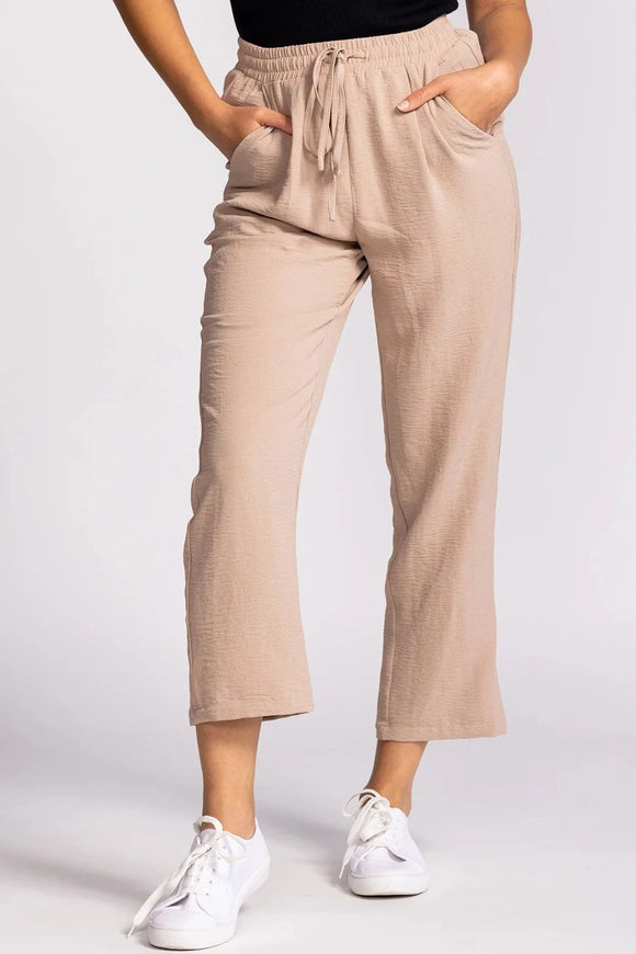 Crawford Pants - Taupe | Pink Martini - Clearance