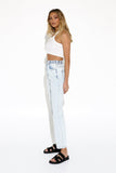 Dantae Crop Tank - White | Madison The Label - Clearance