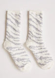 Zebra Plush Socks - Bone | Z Supply - Clearance