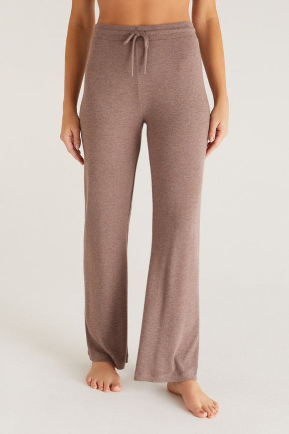 In A Daze Rib Pant - Dusty Heather Taupe | Alimentation Z