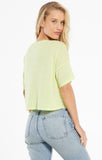 Nattie Triblend Tee - Limelight | Z Supply - Clearance