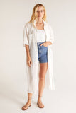 Lina Button Up Duster | Z Supply - Clearance