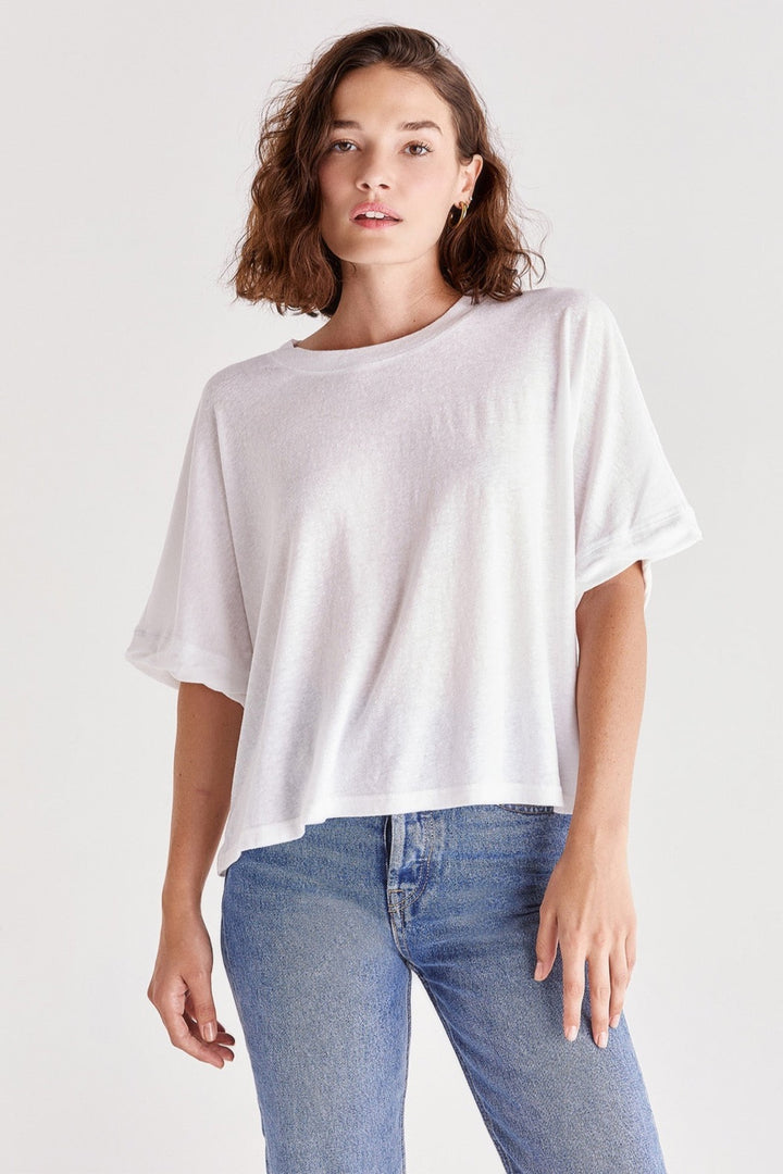 Ines Triblend Top - White | Z Supply