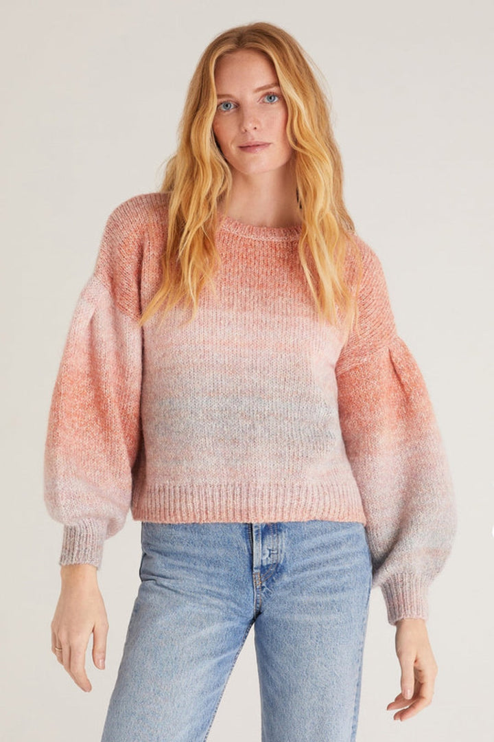 Kersa Ombre Sweater - Pink Cedar | Z Supply - Clearance