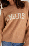 Lizzy Cheers Marled Sweater - Saddle | Z Supply - Clearance