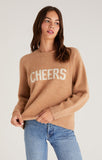 Lizzy Cheers Marled Sweater - Saddle | Z Supply - Clearance