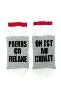 Prends Ça Relaxe - On Est Au Chalet | Sock Dirty To Me