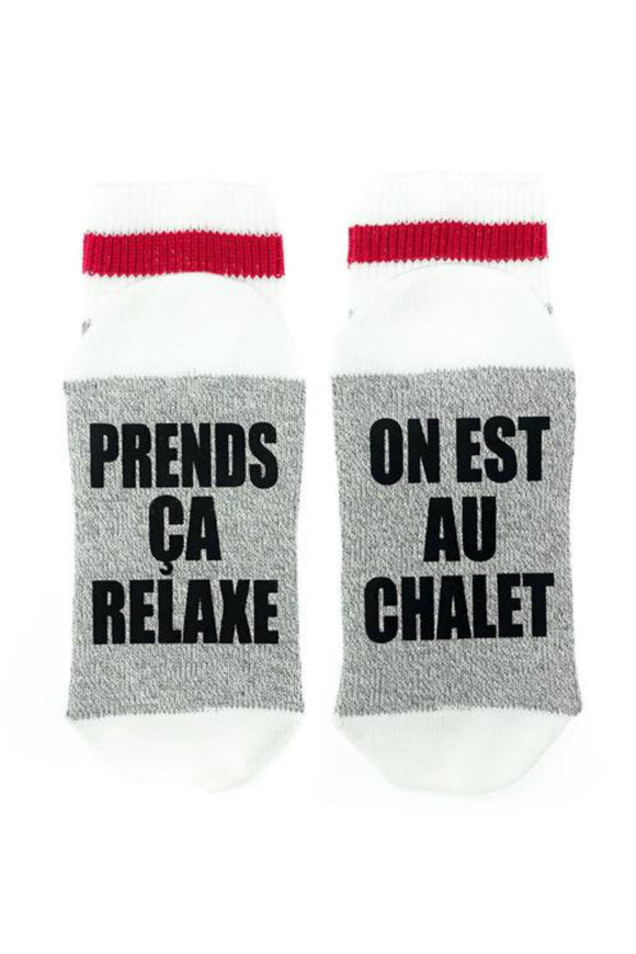 Prends Ça Relaxe - On Est Au Chalet | Sock Dirty To Me