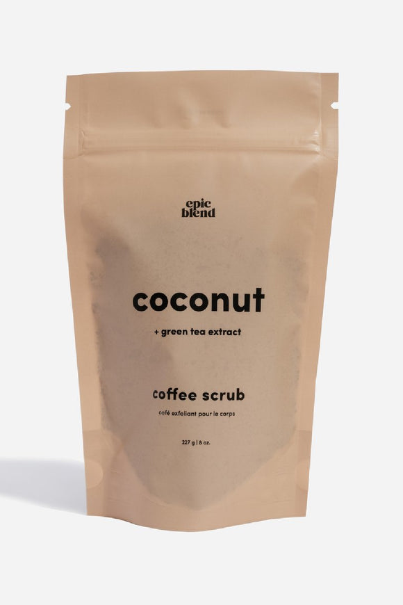 Coconut Coffee Scrub - 227g / 8oz | Epic Blend - Clearance