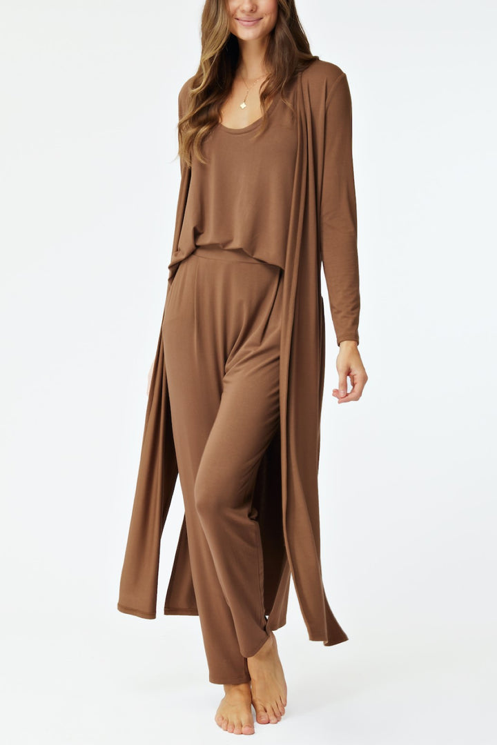 The Claudia Duster - Camel | ILTM - Clearance